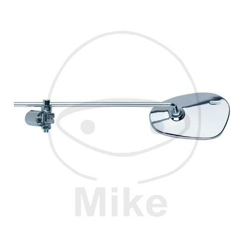 Mirror oval chrome left