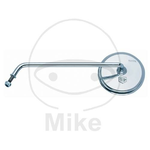 Spiegel rund chrom links