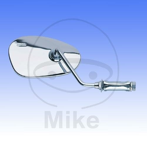 Mirror oval chrome right