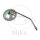 Mirror chrome right JMP for Kawasaki BJ EL 250 Z 400 440 550 650 1000 EN 450 500