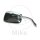 Mirror chrome right JMP for Yamaha SR 250 500