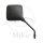 Mirror black left or right JMP for Honda XL 250 350 600 R RM LM