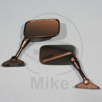 Espejo nero a destra para Kawasaki GPZ Z 750 900 Ninja