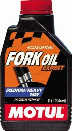 Huile de fourche 15W 1 litre Motul HC-Synthese Expert medium/heavy