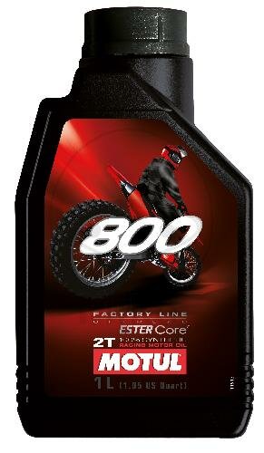 2-stroke engine oil 1 liter Motul synthetic 800 Factory Line Offroad Racing