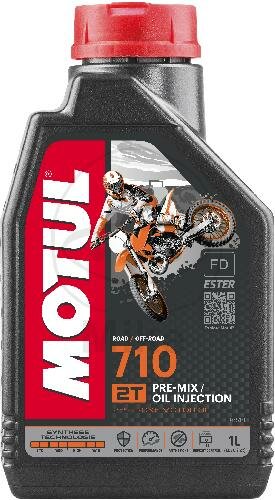 2-stroke engine oil 1 liter Motul synthetic 710