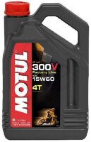 Engine oil 15W60 4T 4 liters Motul synthetic 300V Factory...