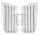 Jeu dailettes de protection du radiateur blanc pour Yamaha WR-F YZ-F 250 450