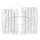 Set di protezione delle alette del radiatore bianco per Honda CRF 250 R # 2010-2013