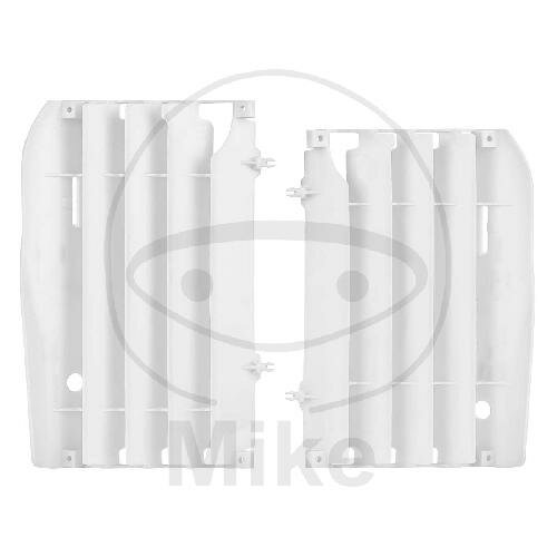 Radiator fins protection set white for Honda CRF 450 R # 2009-2012