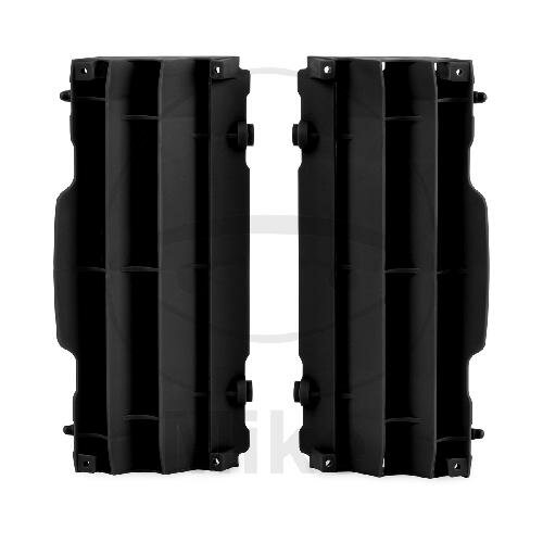 Jeu dailettes de protection du radiateur noir pour Husqvarna KTM 125 150 200 250 300 350