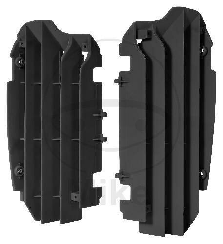 Radiator fins protection set black for Kawasaki KX-F 250 # 2013-2015