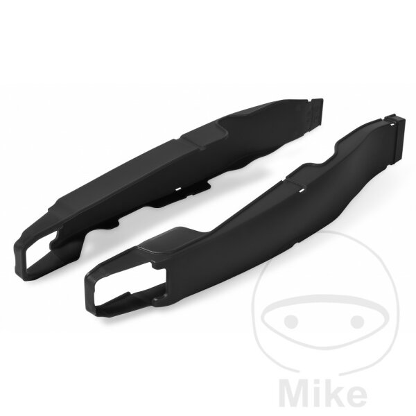 Swing arm protector set black for Yamaha WR-F YZ-F 250 450