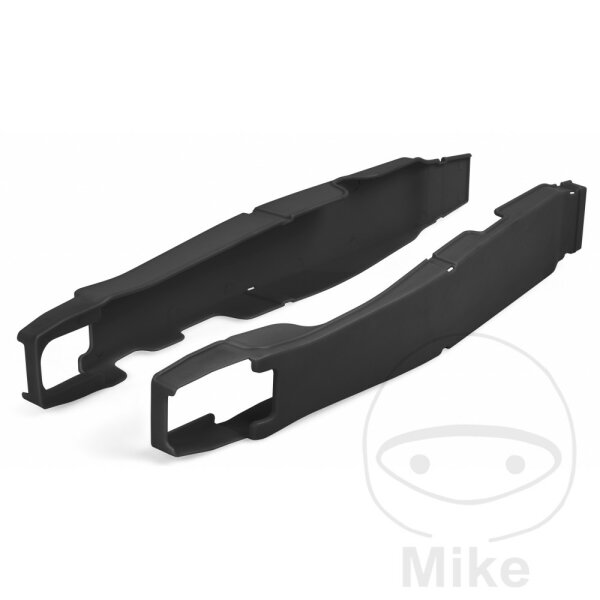 Jeu de protecteurs de bras oscillant noir pour Suzuki RM-Z 250 10-18 # RM-Z 450 10-17