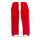 Kit de protection pour fourche rouge 04 pour Honda CR 125 250 04-07 # CRF 250 450 04-18