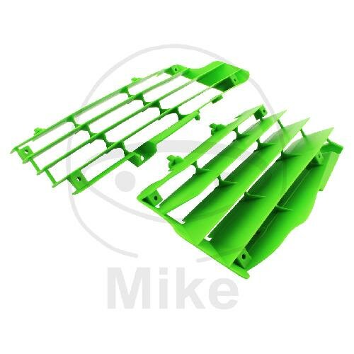 Jeu de protection des ailettes du radiateur vert 05 pour Kawasaki KX-F 450 # 16-19