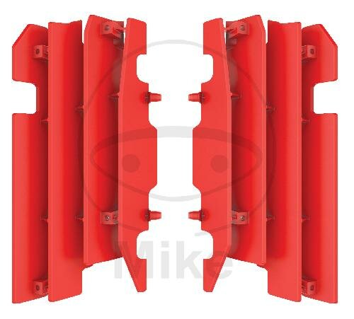 Jeu de protection des ailettes du radiateur rouge 04 pour Honda CR 125 250 R # 00-04