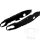 Swing arm protector set black for Yamaha YZ-F 250 450 # 2005-2008