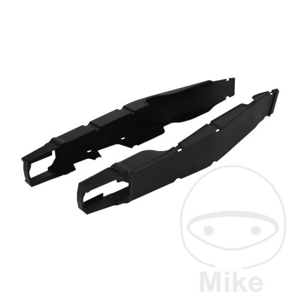 Jeu de protecteurs de bras oscillant noir pour Honda CR 125 04-07 # CRF 250 X 08-19