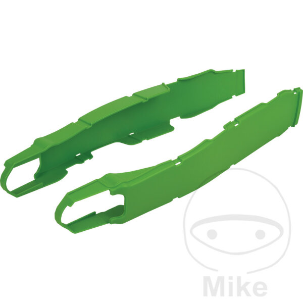 Jeu de protecteurs de bras oscillant vert 05 pour Kawasaki KX-F 250 450 16-19