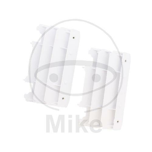 Jeu dailettes de protection du radiateur blanc pour Yamaha YZ 125 250 # 2006-2020