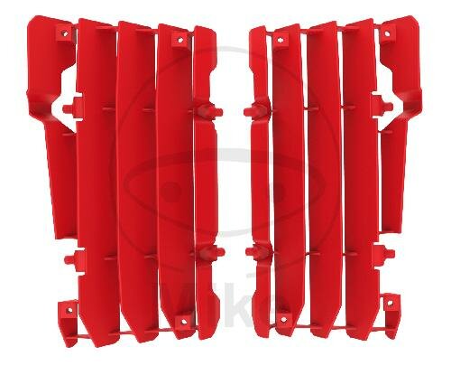 Radiator fins protection set red for Beta RR 250 300 350 400 430 450 480