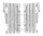 Radiator fins protection set white for Beta RR 250 300 350 400 430 450 480