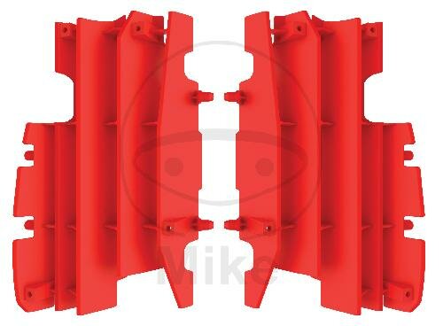 Radiator fins protection set red 04 for Honda CR 125 250 R # 2005-2007