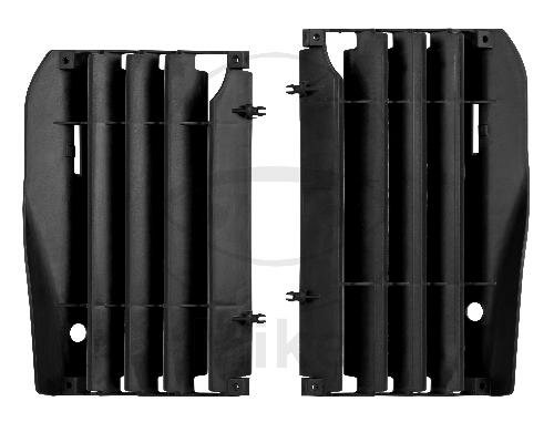 Radiator fins protection set black for Honda CRF 250 R # 2010-2013