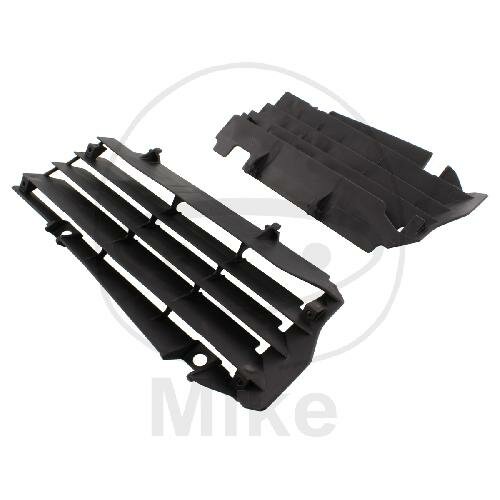 Set di protezione delle alette del radiatore nero per Kawasaki KX-F 250 # 2017-2019