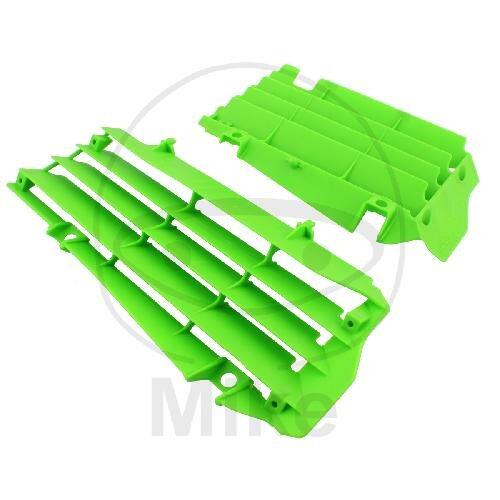 Jeu de protection des ailettes du radiateur vert 05 pour Kawasaki KX-F 250 # 17-19