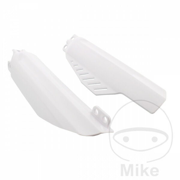 Juego de protección de horquillas blanco para Honda CR 85 03-08 # CRF 150 07-20