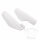 Juego de protección de horquillas blanco para Honda CR 85 03-08 # CRF 150 07-20