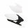 Set di pannelli laterali bianco nero per Yamaha WR-F 250 07-14 # WR-F 450 07-11