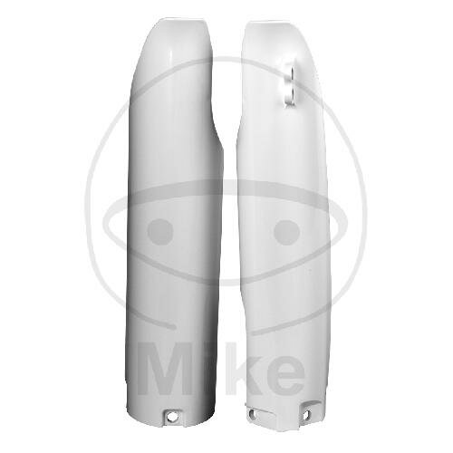 Fork protection set white for Yamaha WR-F 250 450 YZ 125 250 YZ-F 250 450