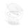 Side panel set white for Kawasaki KX-F 450 # 2006-2008