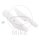 Juego de protección de horquillas blanco para Kawasaki KX-F 250 450 # 2006-2008
