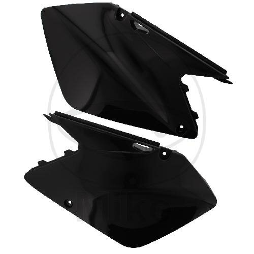 Side panel set black for Suzuki RM 125 250 # 2001-2012