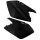 Seitenverkleidung Satz schwarz für Suzuki RM 125 250 # 2001-2012