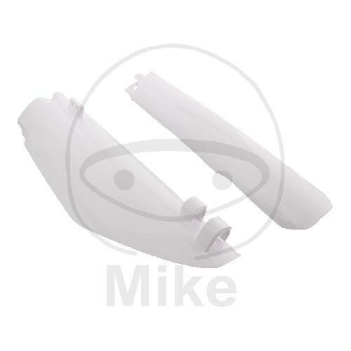 Juego de protección de horquillas blanco para Suzuki RM 125 250 # 2001-2006