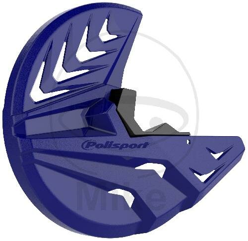 Brake disc fork protection bottom blue 98 black for Yamaha YZ 125 250 YZ-F 250 450