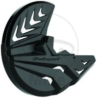 Brake disc fork protection bottom black for Kawasaki KX...