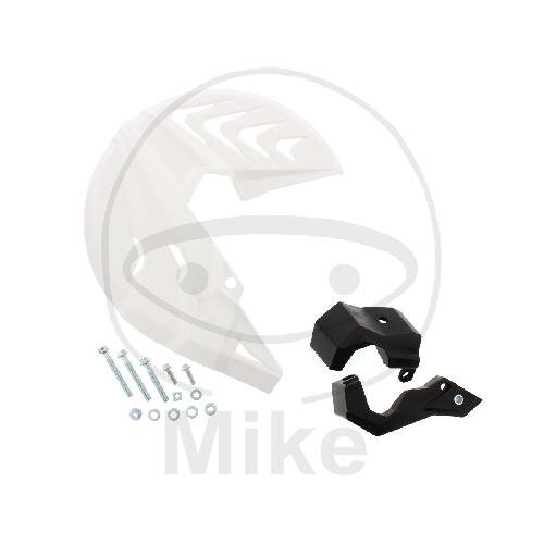 Brake disc fork protection bottom white black for Kawasaki KX-F 250 450