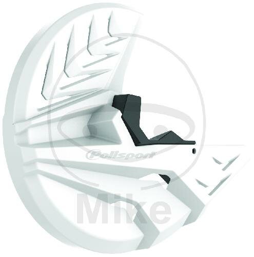 Brake disc fork protection bottom white black for Husqvarna KTM Sherco