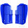 Radiator fins protection set blue 98 for Yamaha YZ-F 250 19-20 # YZ-F 450 18-20
