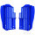 Jeu de protection des ailettes du radiateur bleu 98 pour Yamaha YZ-F 250 450