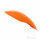 Guardabarros trasero universal naranja Preston Petty