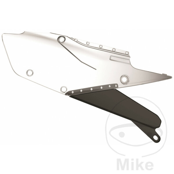 Conjunto de paneles laterales transparentes para Yamaha YZ-F 250 19 # YZ-F 450 18-19