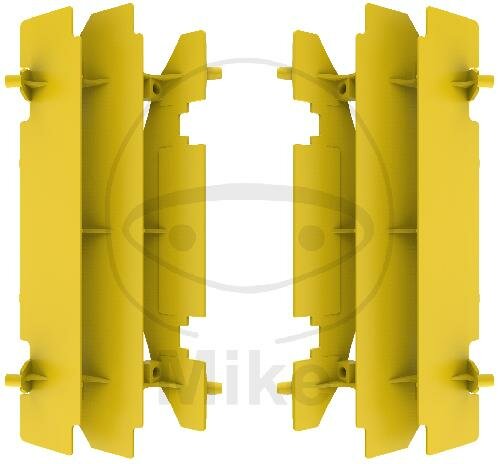 Radiator fins protection set yellow 01 for Suzuki DR-Z 400 RM 125 250