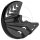 Protección de la horquilla del disco de freno negro para Honda CRF 250 450 R # 10-14